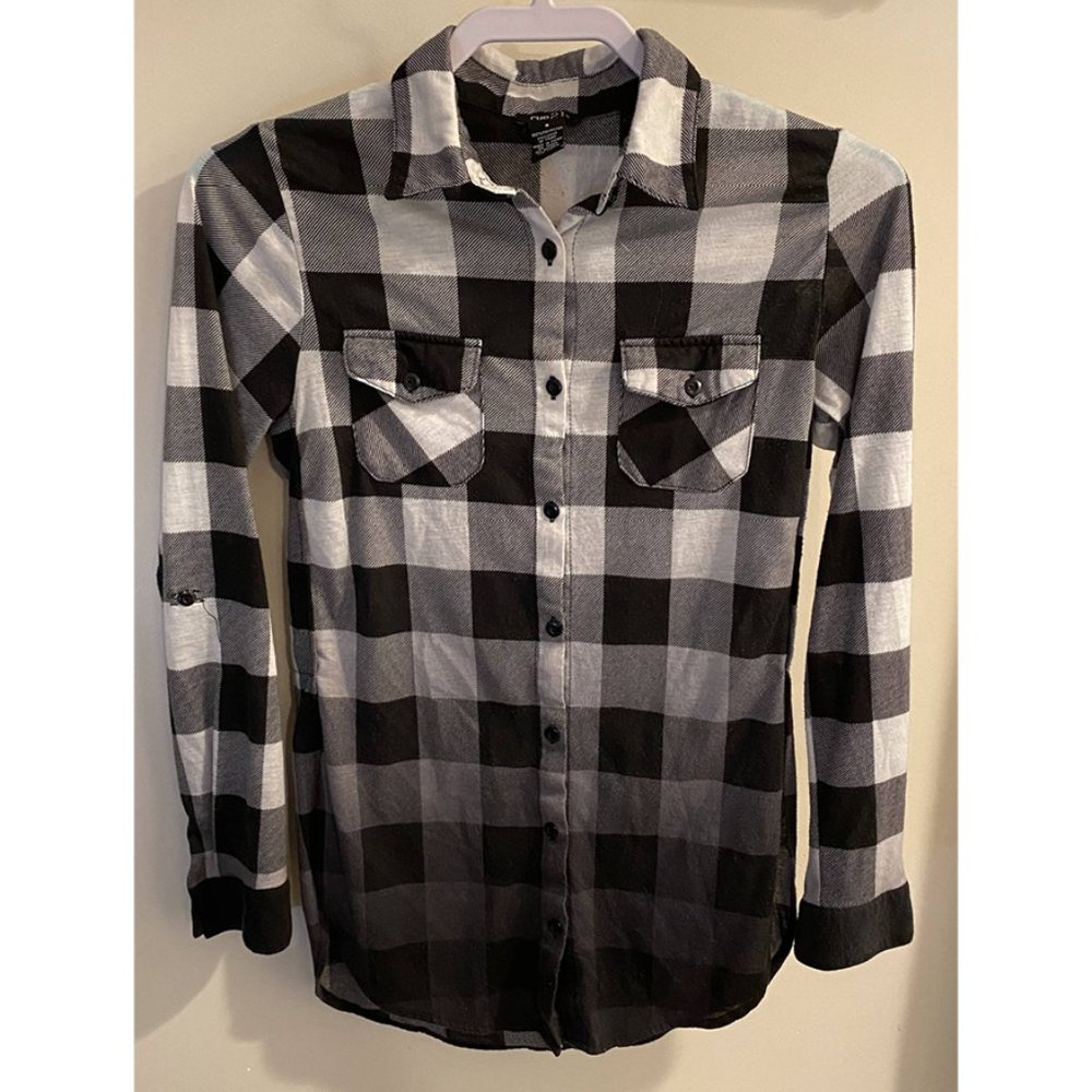 Plaid button up shirt